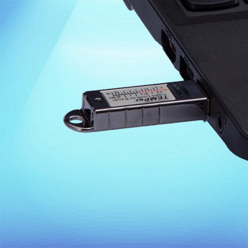 USB Temperature Monitoring Logger for Computer Room Museum Library TEMPer