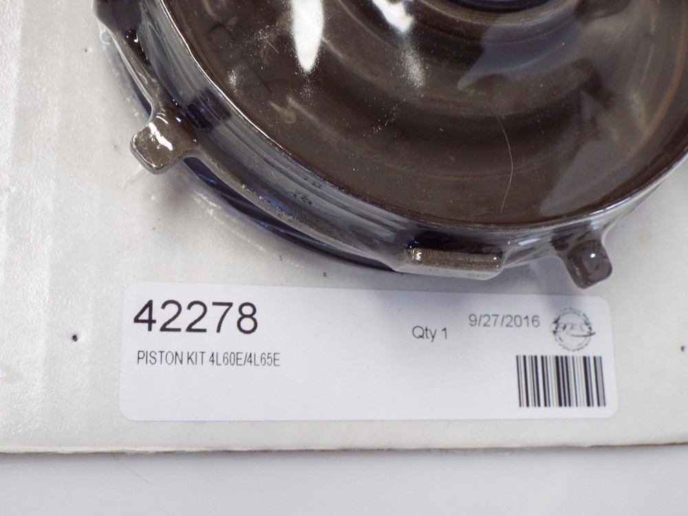 . 4L60E 4L65E Molded Bonded Piston Kit Forward 3/4 & Overrun