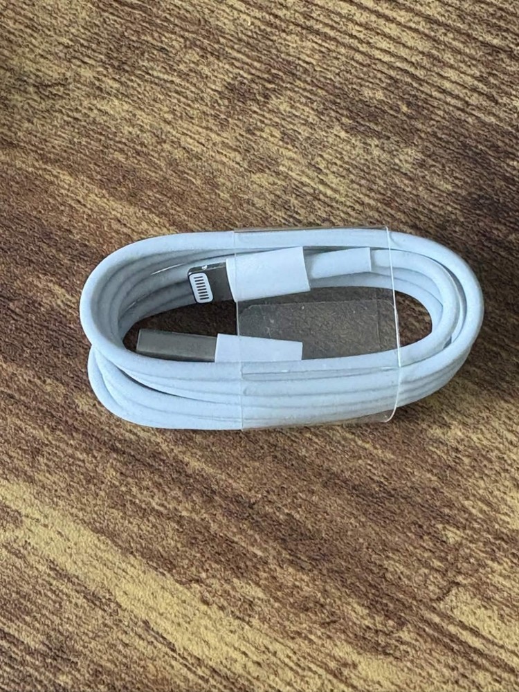 Apple USB Brick / USB A - Lightning Cable OEM Genuine Never User