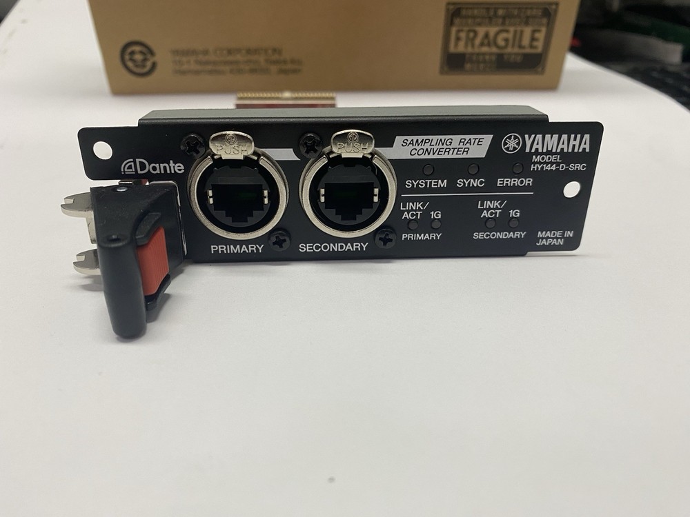 NOS Yamaha HY144-D-SRC Dante Card