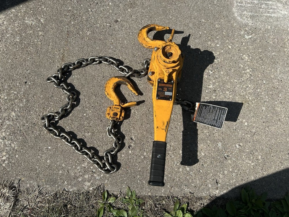 Harrington 3-ton Lever Hoist LB030 READ