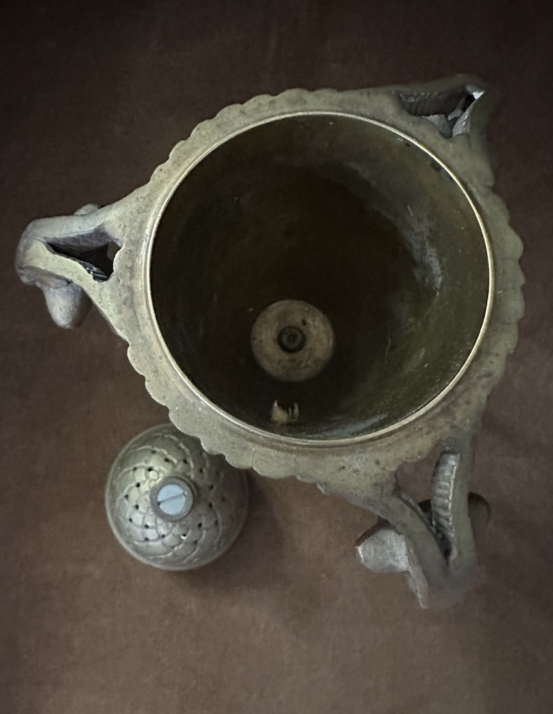 Vintage 1940’s Empire Style Brass Sensor/Incense Burner