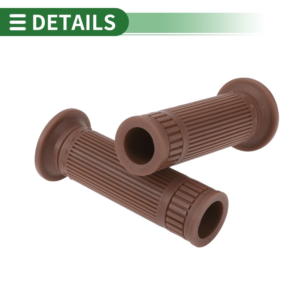 Motorcycle Knobs 7/8" 22mm Light Brown TPU Handlebar Cover