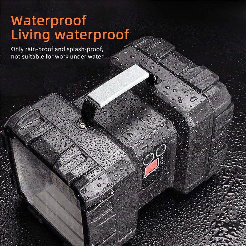 Rechargeable Super Bright LED Searchlight Portable Handheld Spotlight Flashlight
