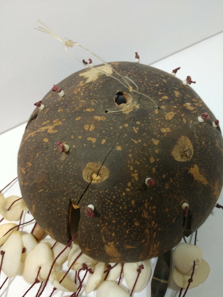 Coconut Shell And Sea Shell Handmade Wind chime D5