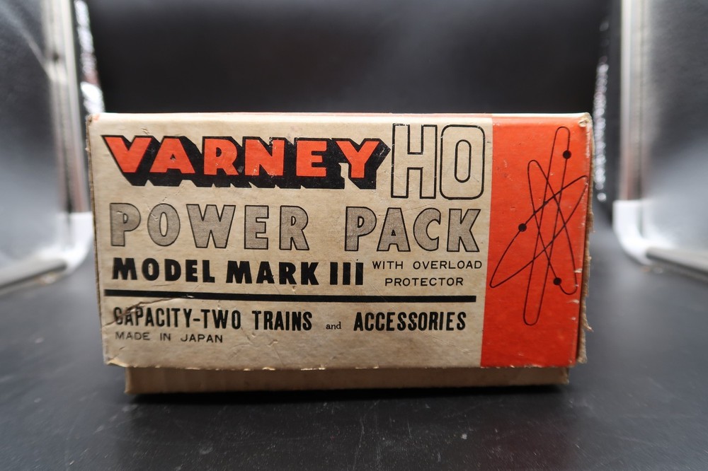 Vintage HO Varney Train Transformer Power Pack Mark III w/ Orig. Box Untested