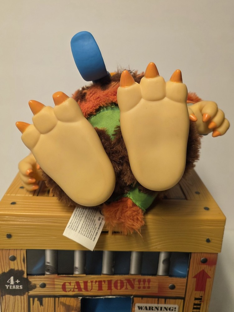 STUBBS, The Crate Creatures Surprise Interactive Monster With Cage