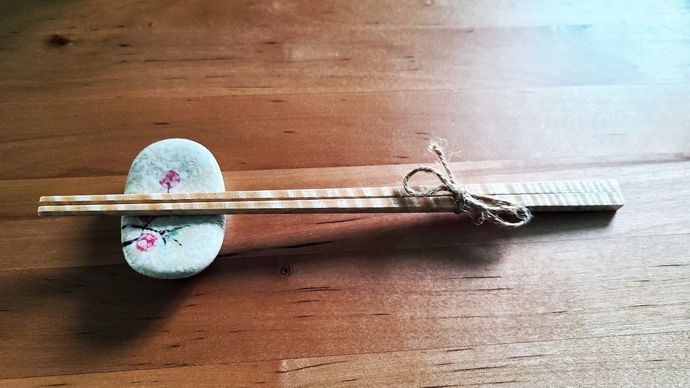 Hand Made Tiger Maple chopsticks