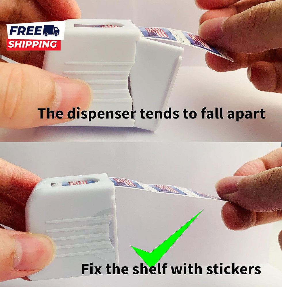 Stamp Roll Dispenser Postage Stamp Dispenser