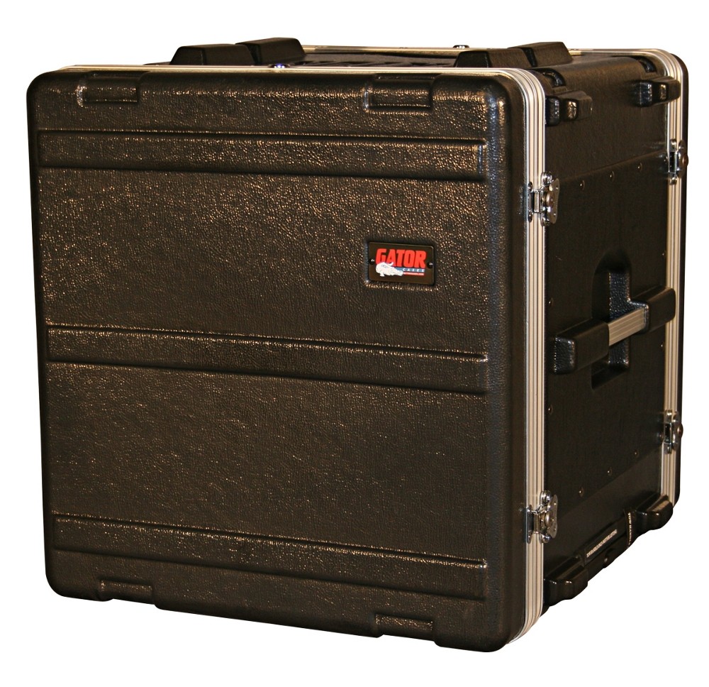 Gator GRR-10L Roller Rack Case Black 10-Space