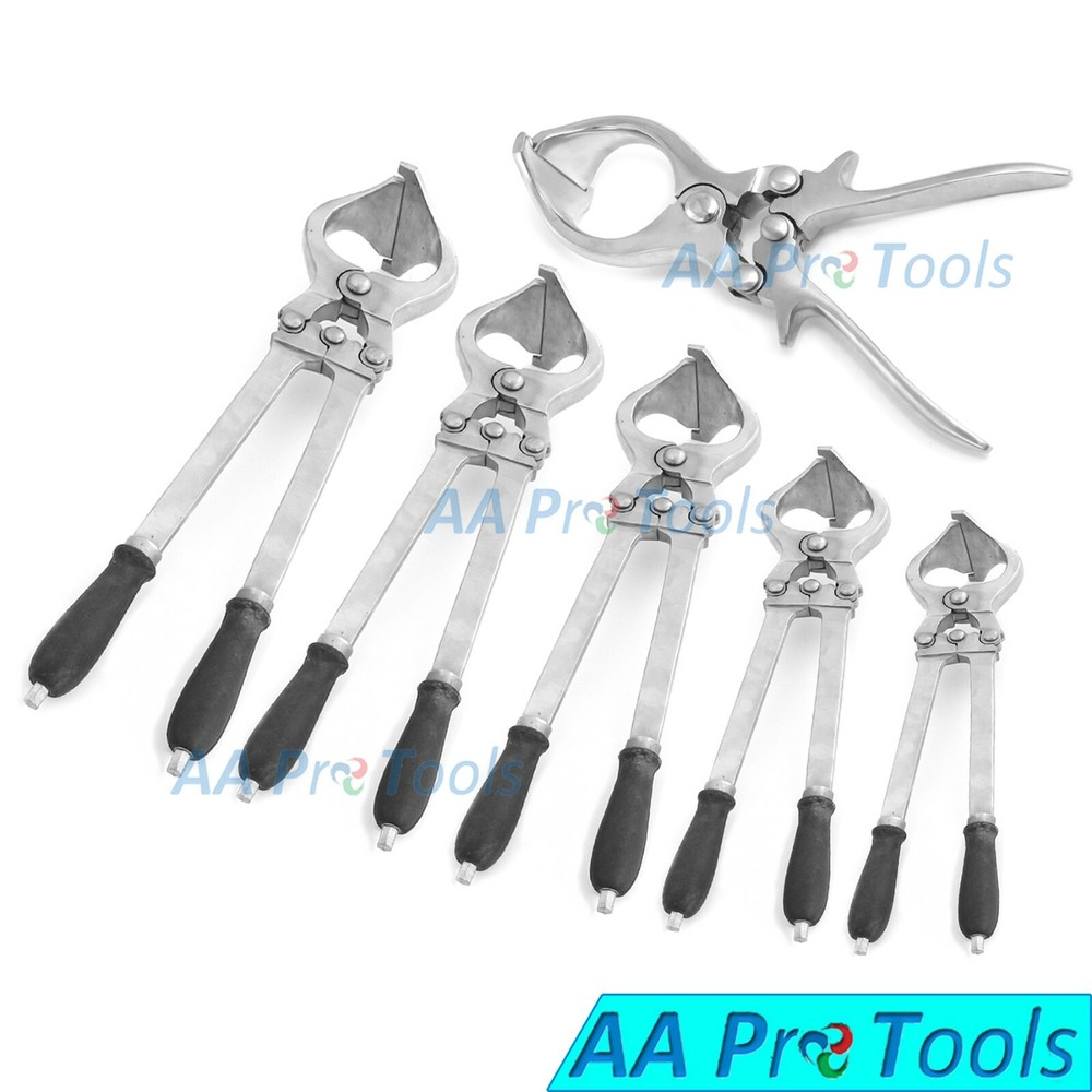 Emasculator Veterinary Bloodless Castration Burdizzo Castrator Available 6 Sizes