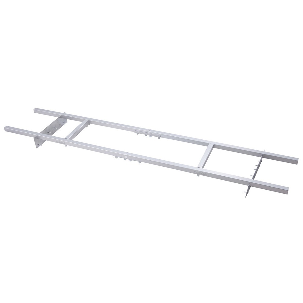 XtremepowerUS Chainsaw Rail Mill Guide System 5ft 1.6M 4 Reinforce First Cut