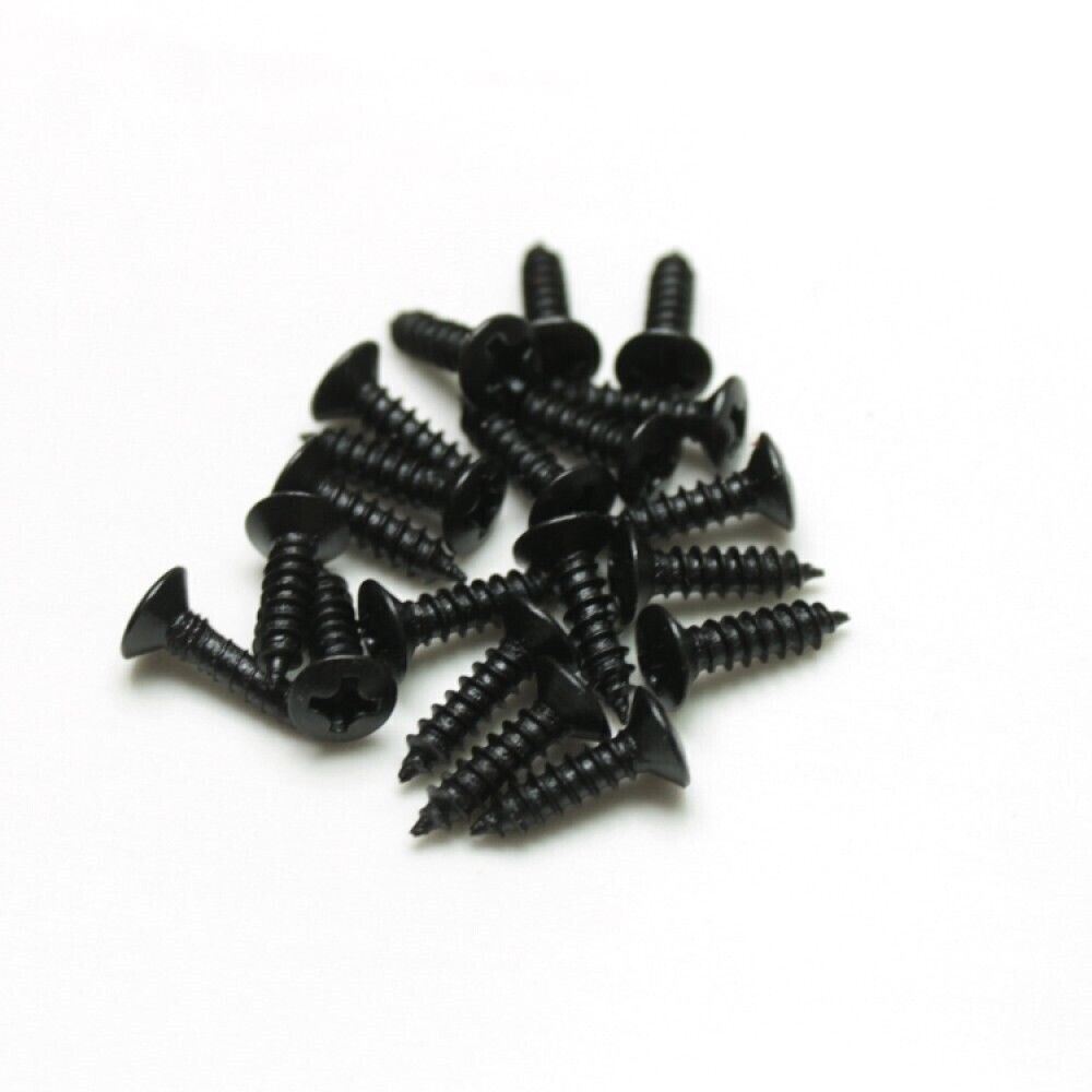 Black Pickguard Screws 20 pcs.