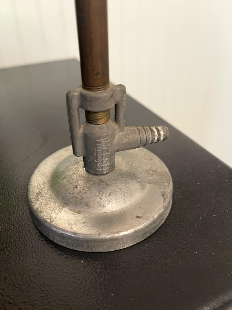 Vintage WELCH CHICAGO Bunsen Burner - UNTESTED