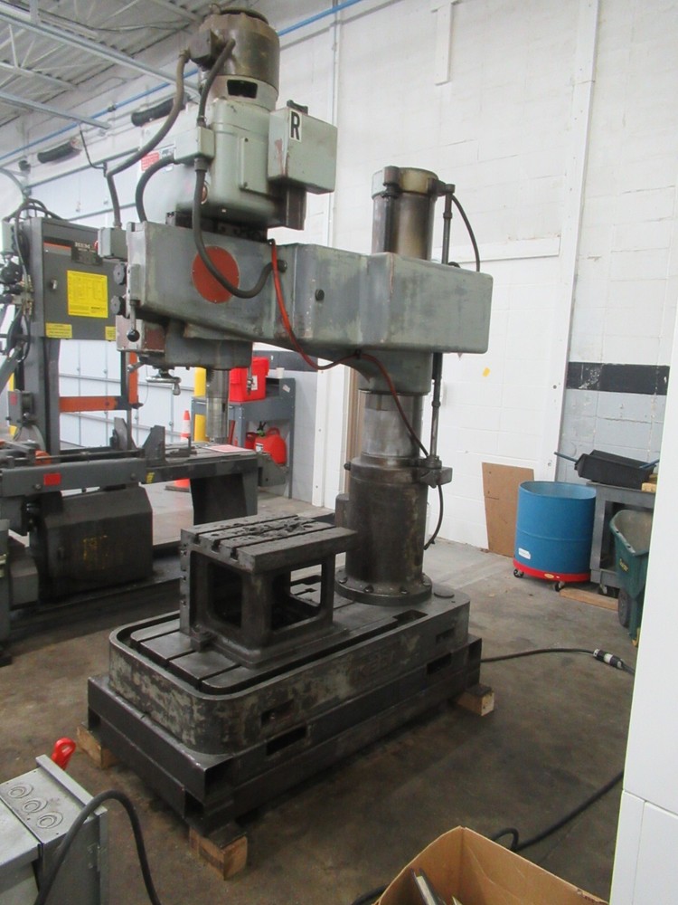 Ikeda RM1000 Radial Arm Drill, 42" Arm, 11" Column