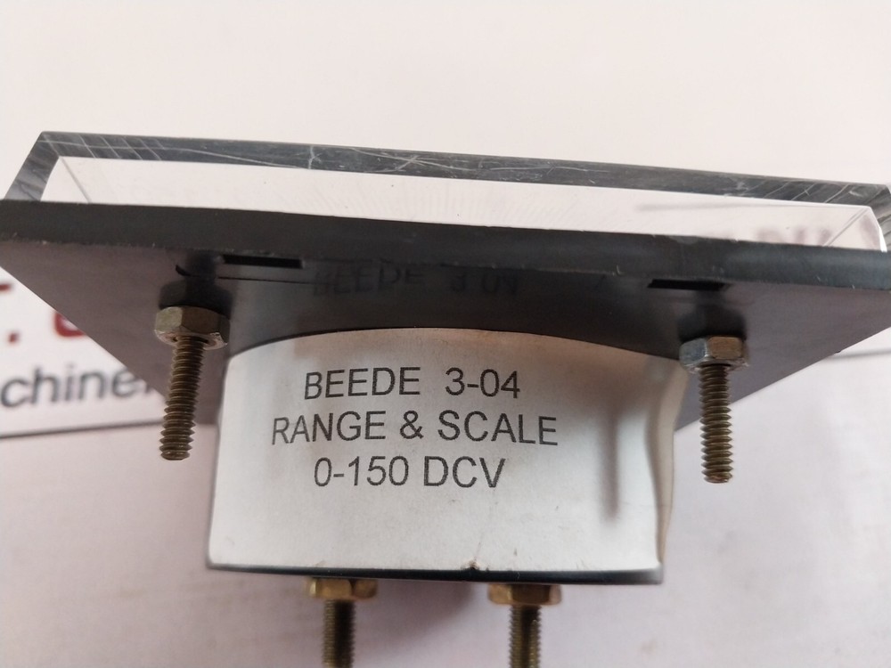 Beede 0-150 DC Volts Voltmeter 930023-C