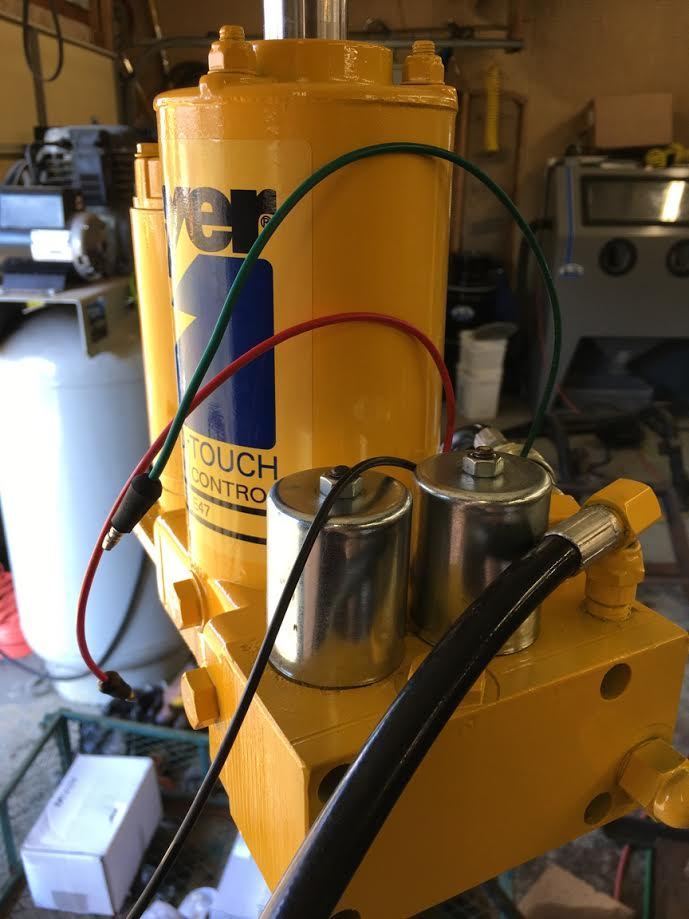 MEYER SNOW PLOW E46 E47 E-47 HYDRAULIC PLOW PUMP - SAND BLASTED COMPLETE REBUILD