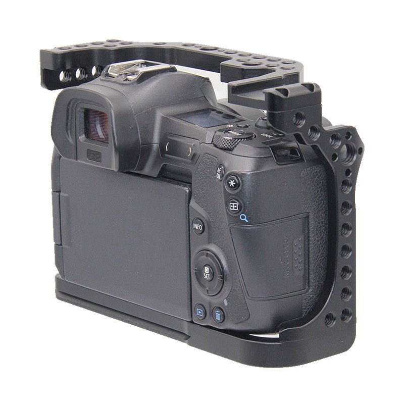 Full Cage Rig For Canon EOS R Quick Release Plate Hand Grip