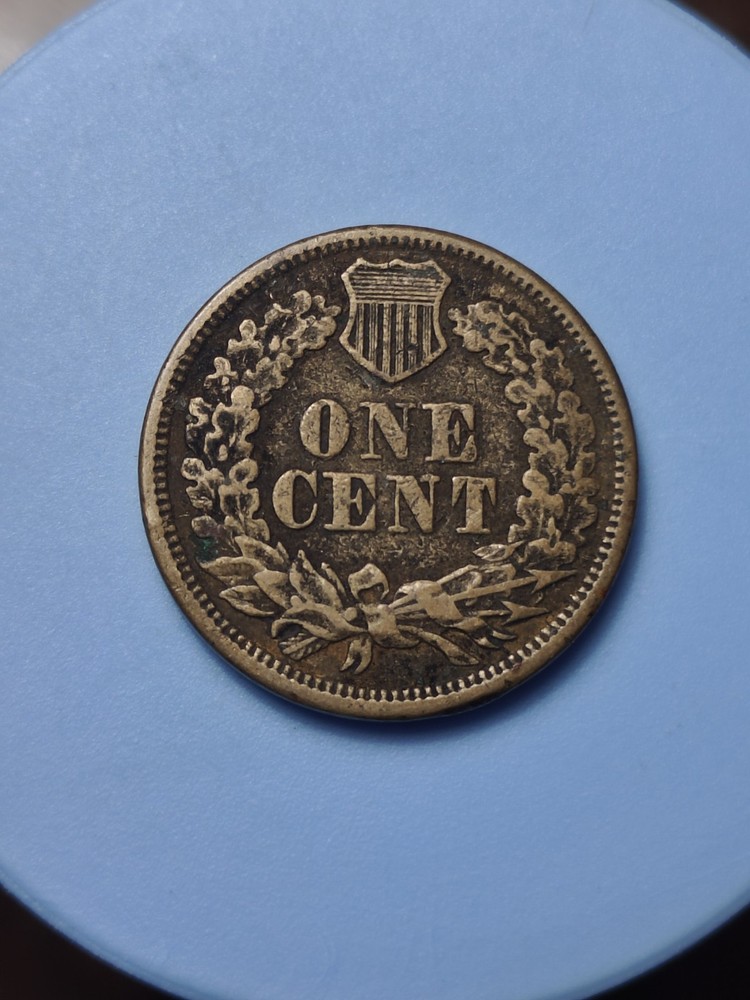 1862 Indian Head Cent #1608