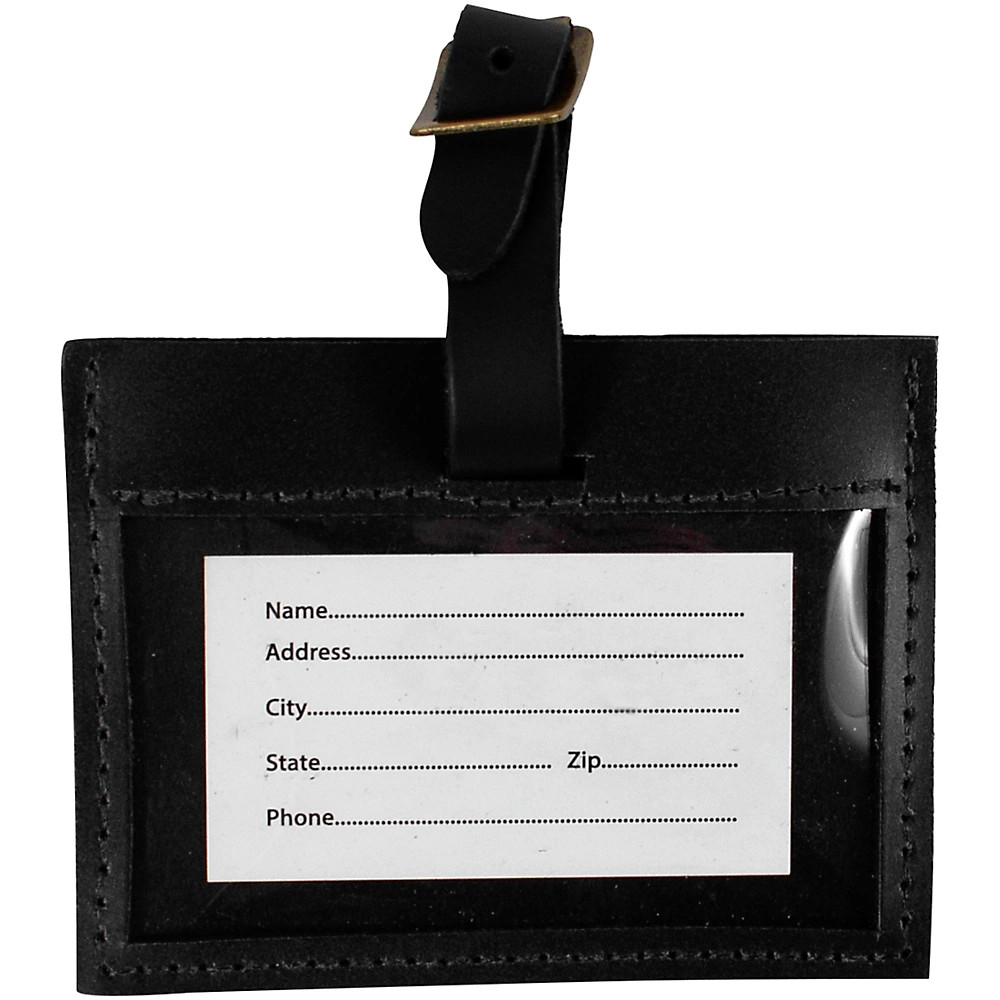 Fender Amp Leather Luggage Tag