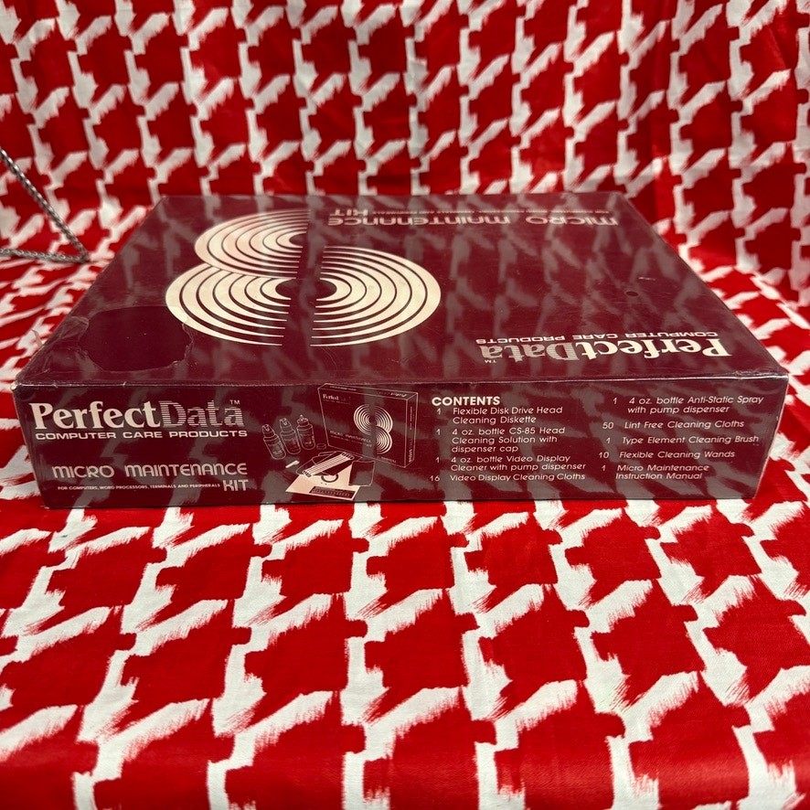 PerfectData Computer Micro Maintenance Kit w/ 5.25 Diskette NOS Sealed