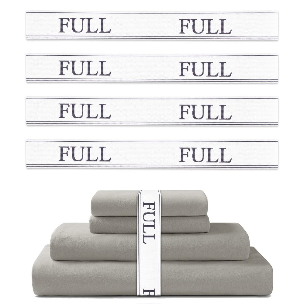 Bed Sheet Organizer Bands - Sheet Keepers for Organizing