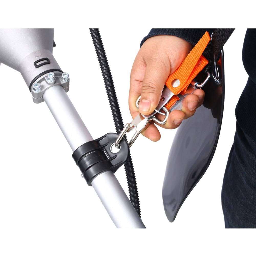 3 in 1 Multifunction 52cc Gas Weed Wacker String Trimmer 8" Head 10" 3T Blade