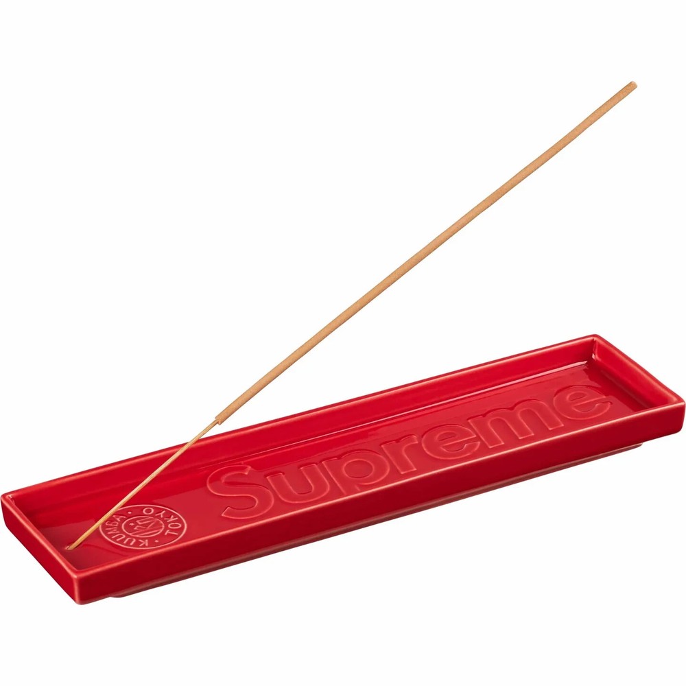 Supreme x Kuumba Incense Tray Red SS24 New
