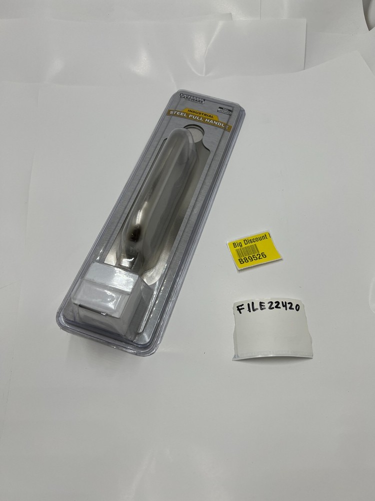 Universal Hardware Commercial Pull Plate with Cylinder Hole Stainless Steel