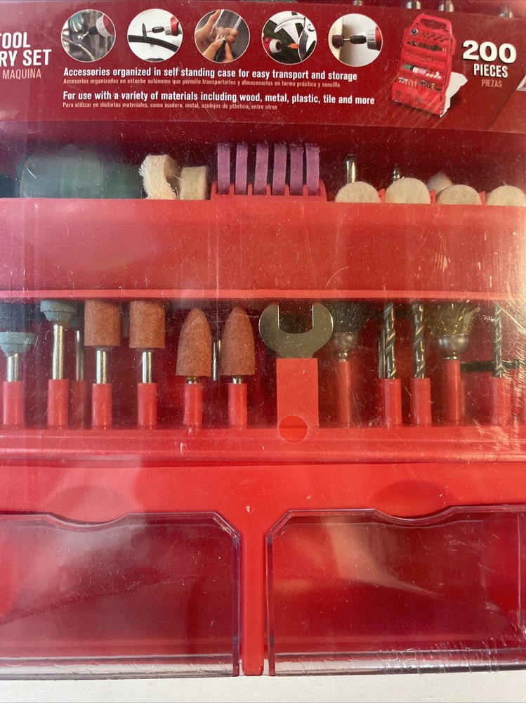 Ace Rotary Tool Accssary Set 200 Pieces