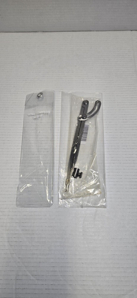 8 Inch Precision Locking Wing Divider/Woodworking Compass