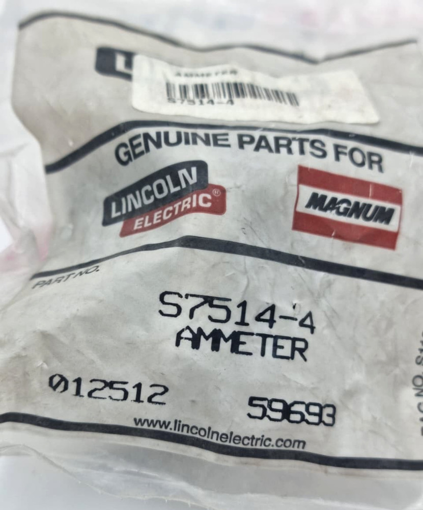 LINCOLN ELECTRIC S7514-4 Ammeter