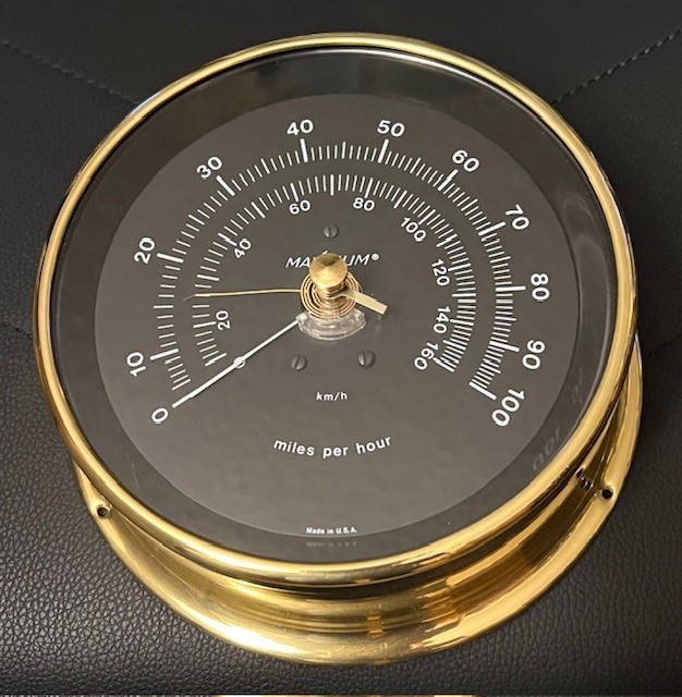 MAXIMUM, Inc. Vigilant Wind Speed with Sensor/ complete- Anemometer Made In USA