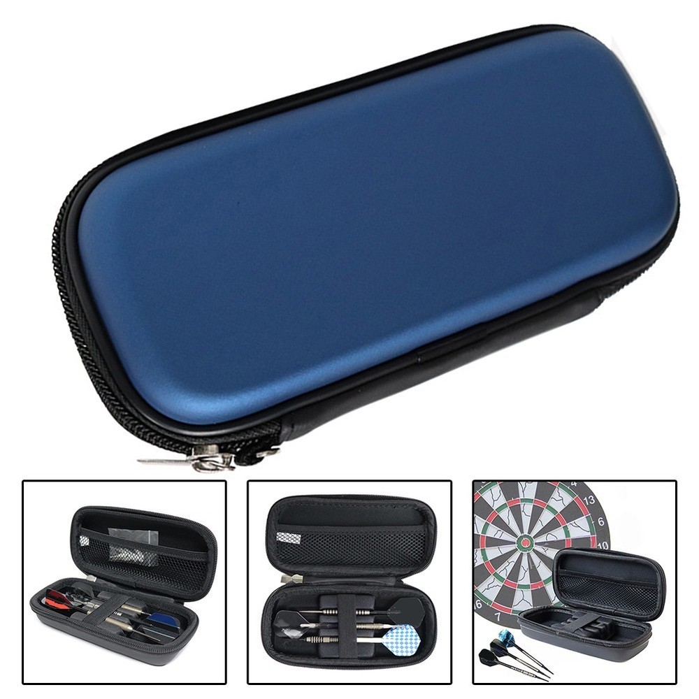 EVA Darts Storage Case Compact Size with Elastic Band and Support Base