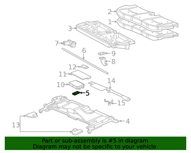 Genuine GM Seat Adjuster Insulator 88993016