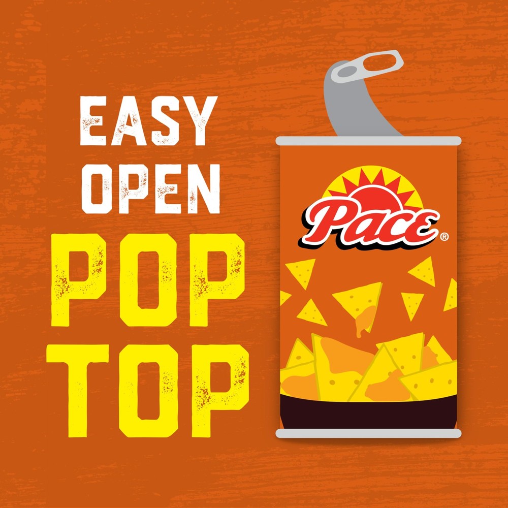 Pace Medium Nacho Cheese Sauce 10.5 oz Can