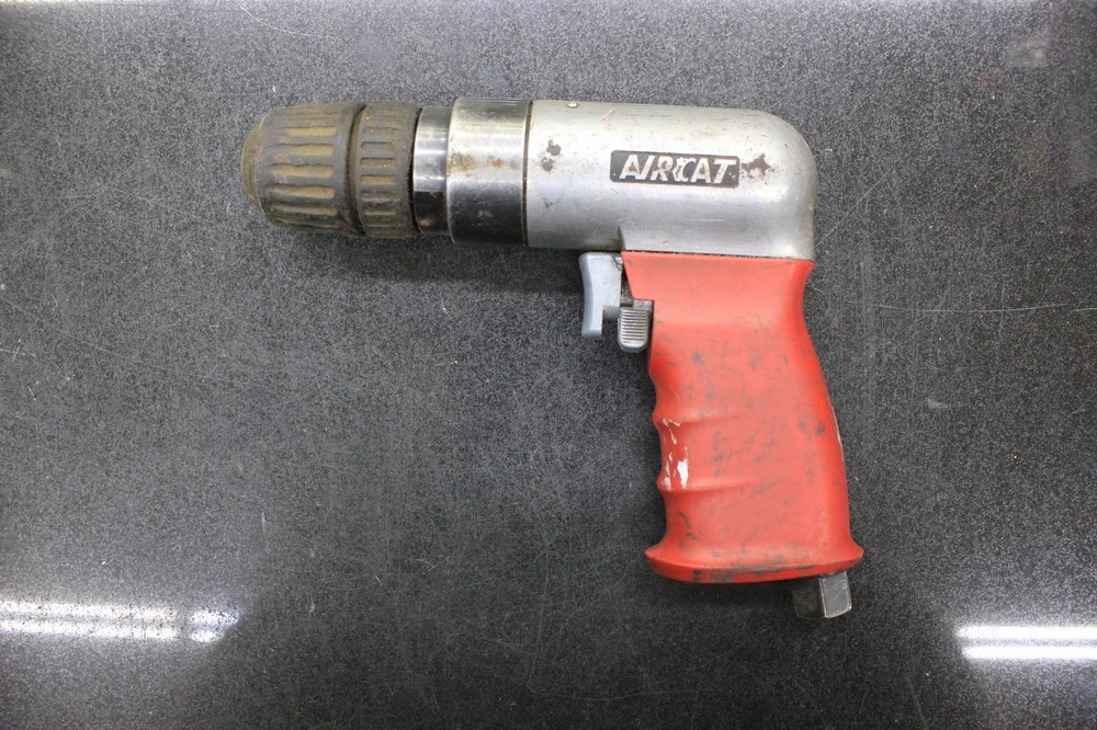 AIRCAT Model ACD-4314ACR 3/8" Reversible Air Drill Tested/Working