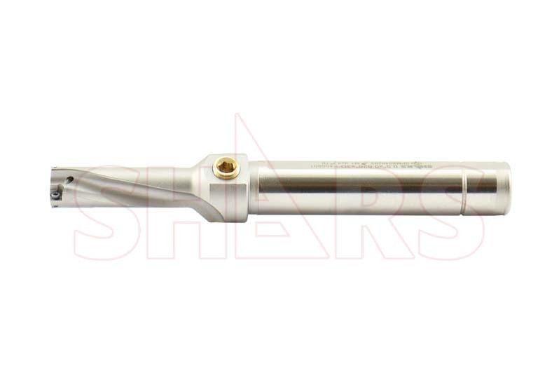 1PC 0.500" 3xD Coolant Through Indexable Drill + 2 SPMX Inserts !{