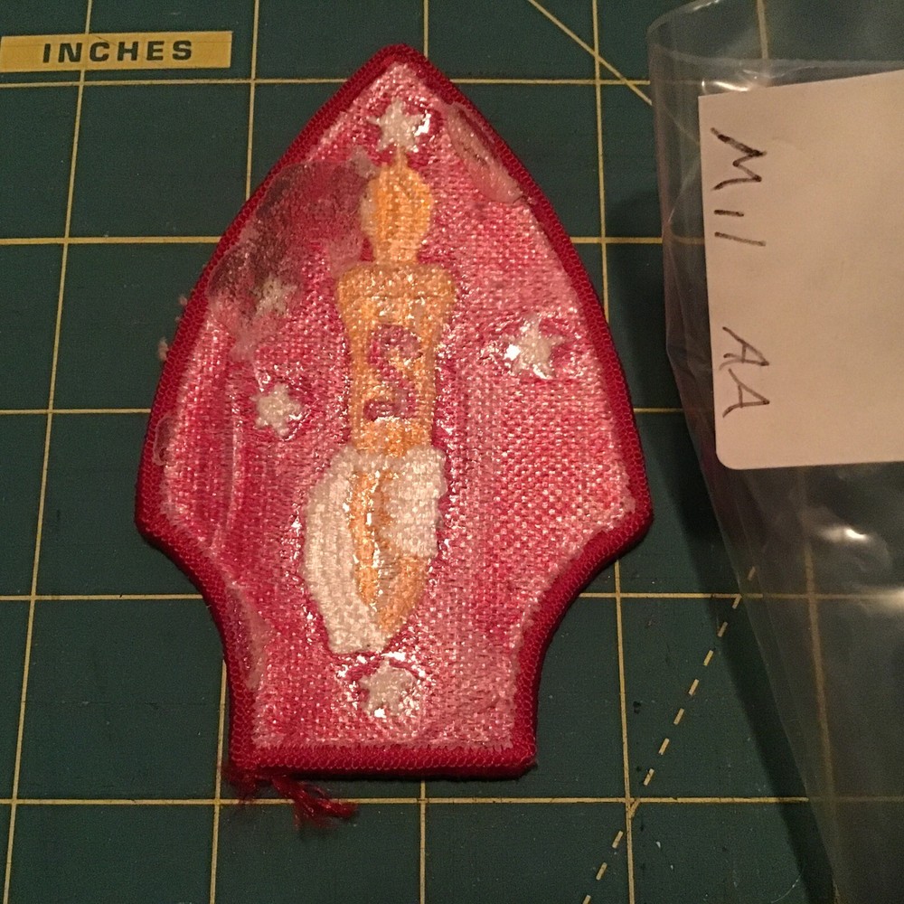 US Marines 2nd Marines Division WWII Shoulder Patch