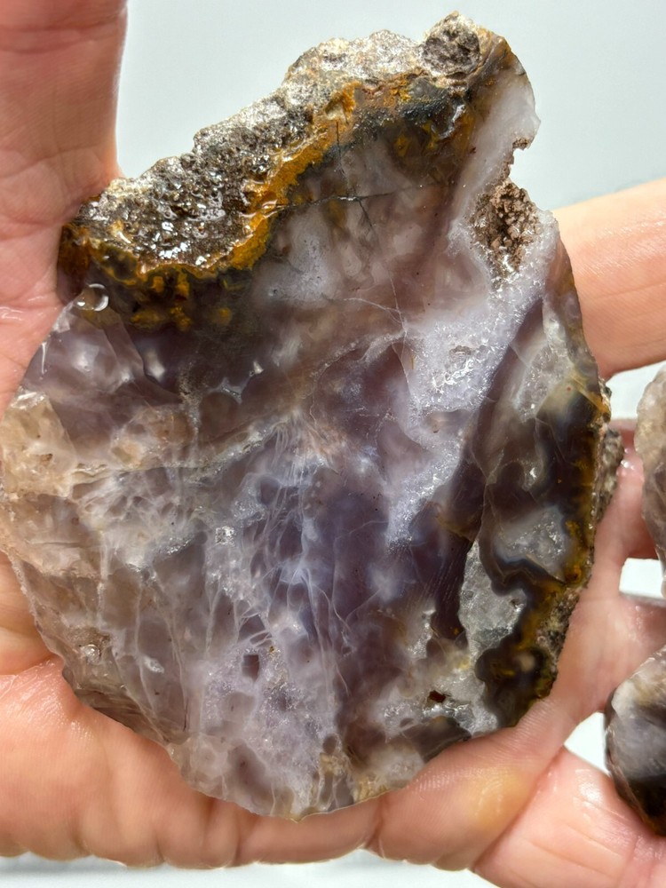Mexican Cathedral Agate Slabs Cabbing Lapidary Combo Ship Avail