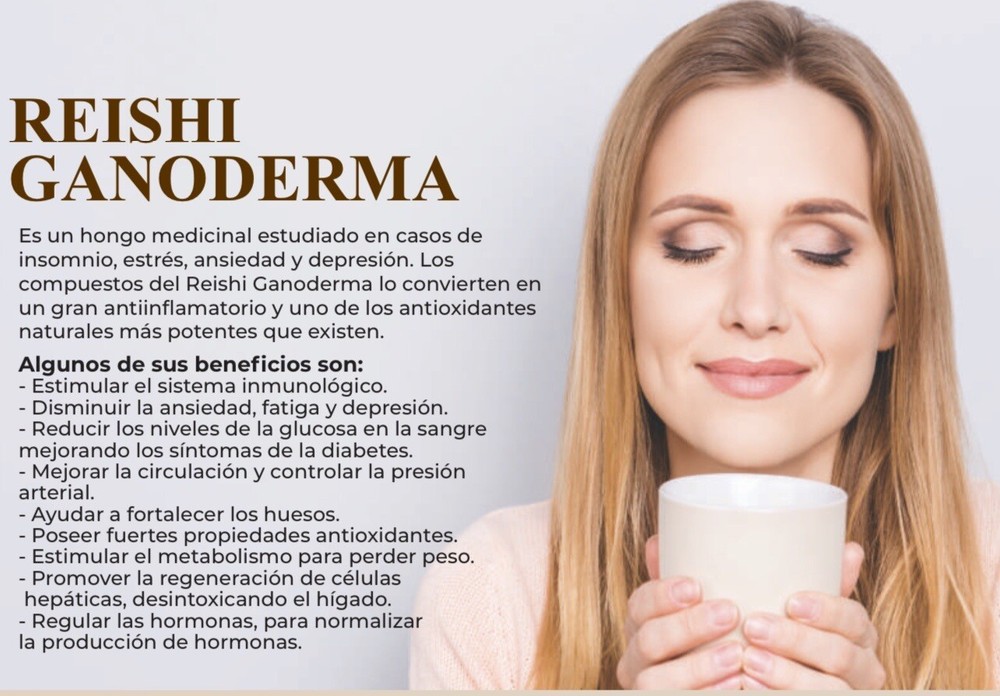 Cafe con Ganoderma Reishi 4 En 1 Asian DE ETERNAL