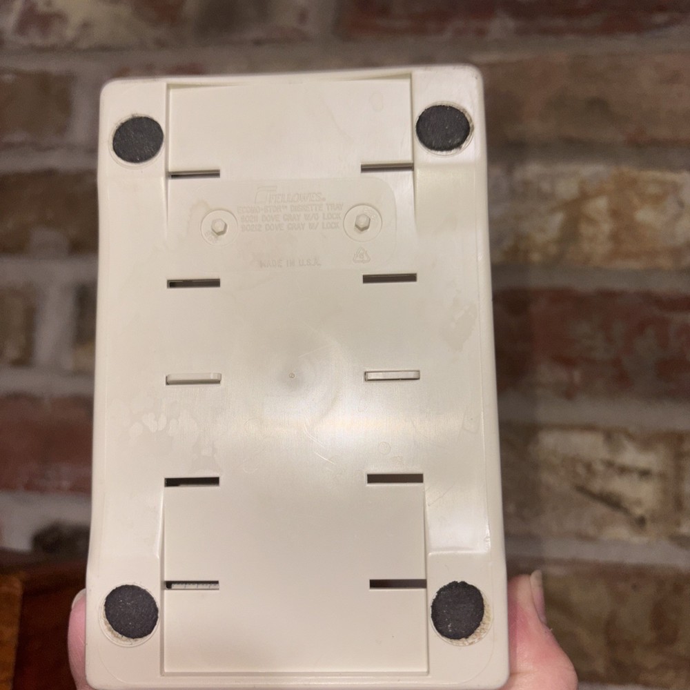 Fellowes 3.5" Diskette Storage Case - Holds 40 3.5” Floppy Disks