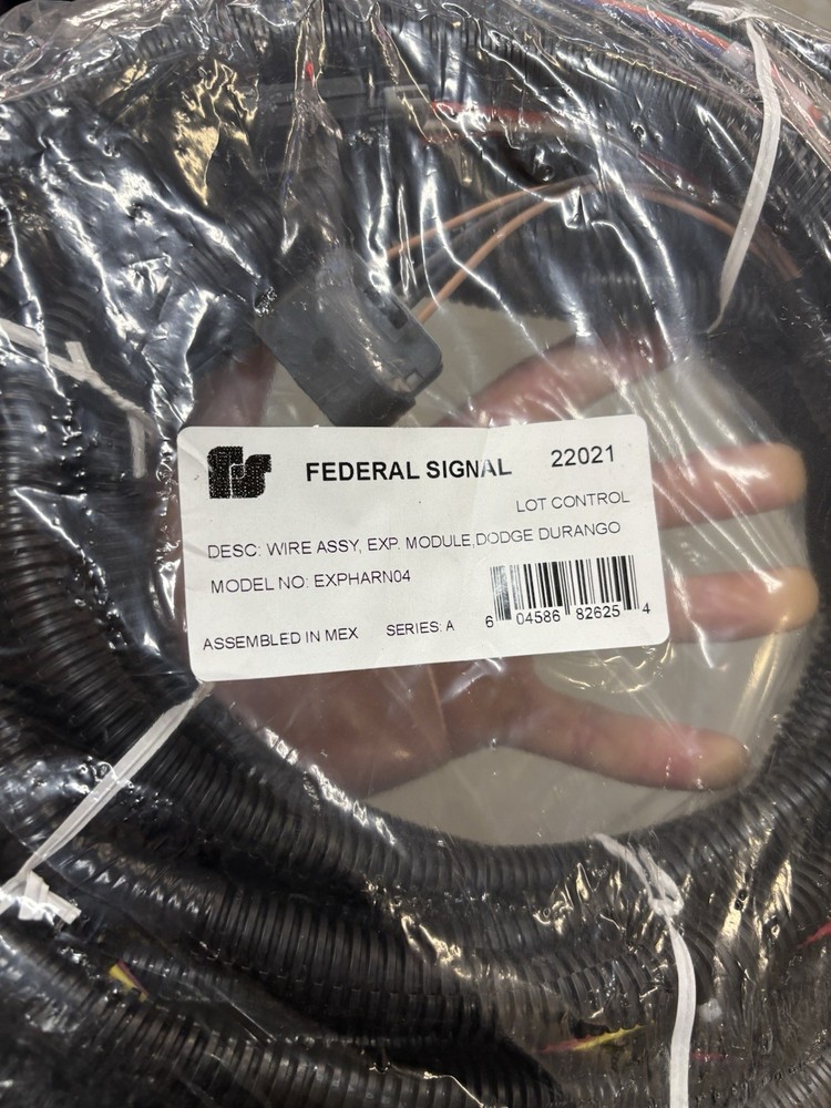 Federal signal wiring harness dodge Durango