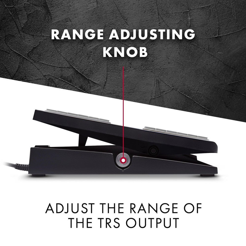 Expression Pedal for Keyboards MIDI Controllers & Guitar Effects