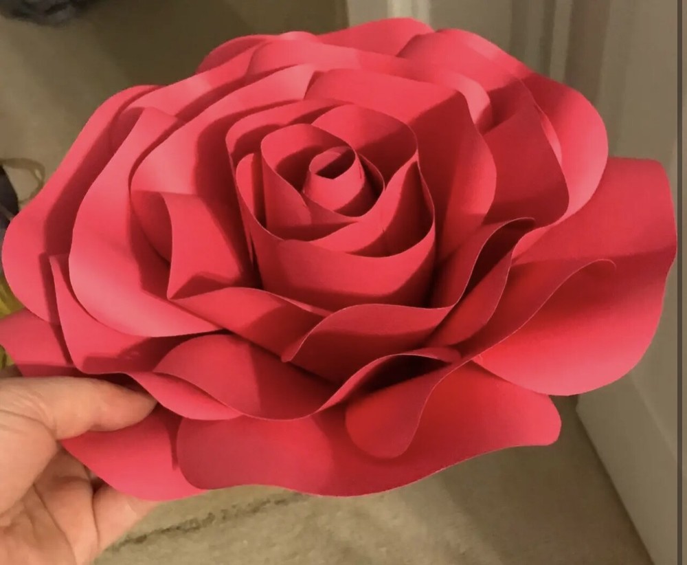 Nursery Backdrop Handmade Paper Roses. Wall Decor. Party Decor.
