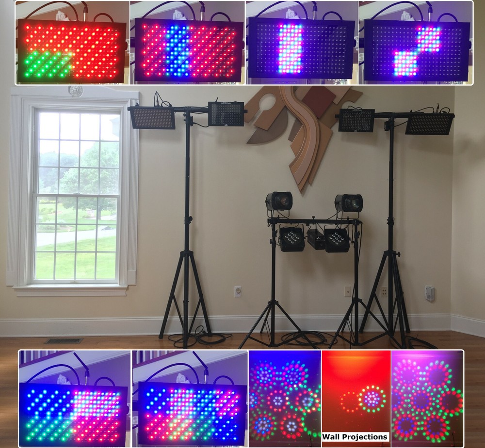 Light Show System: fixtures, PC, DMX controller, software - flawless