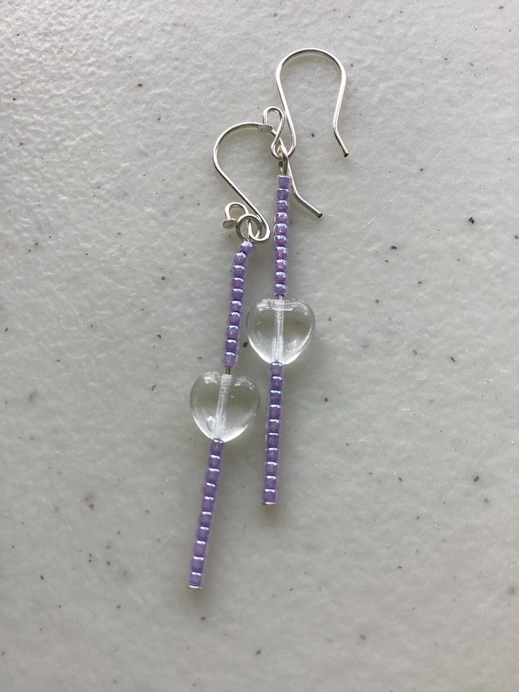 Stick Earrings Handmade 3 Pairs