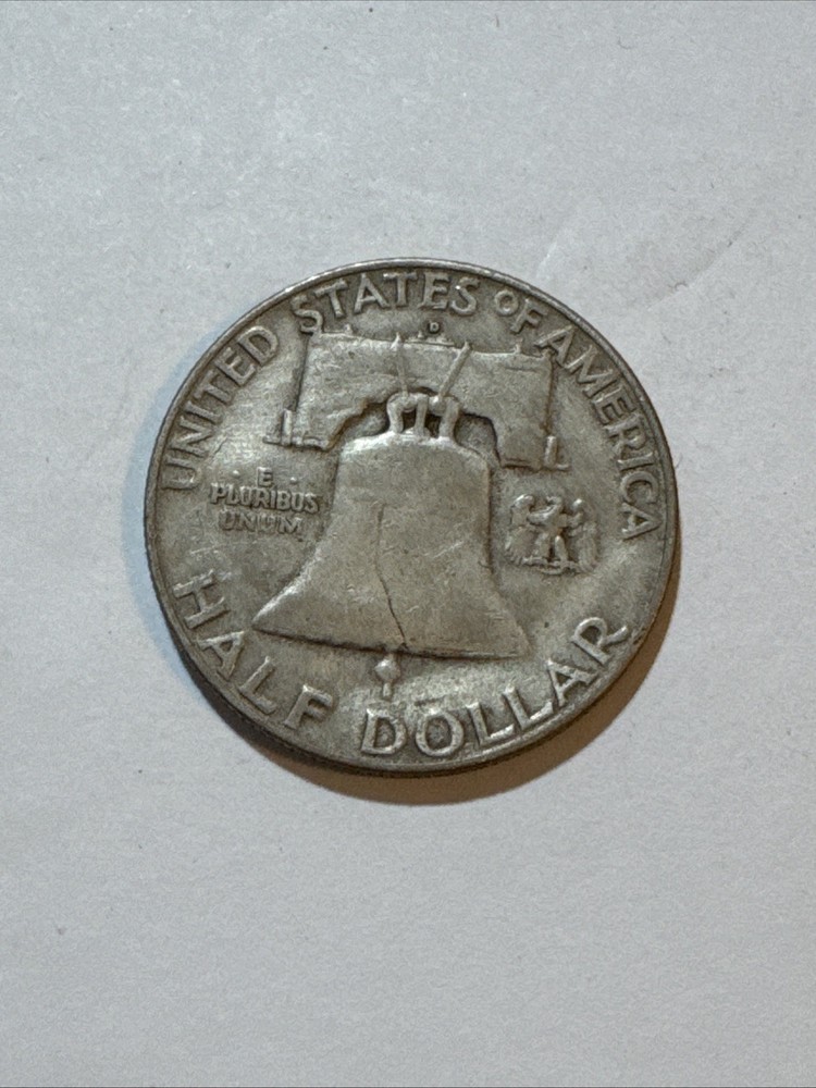 1954 Franklin Half Dollar (D) Silver