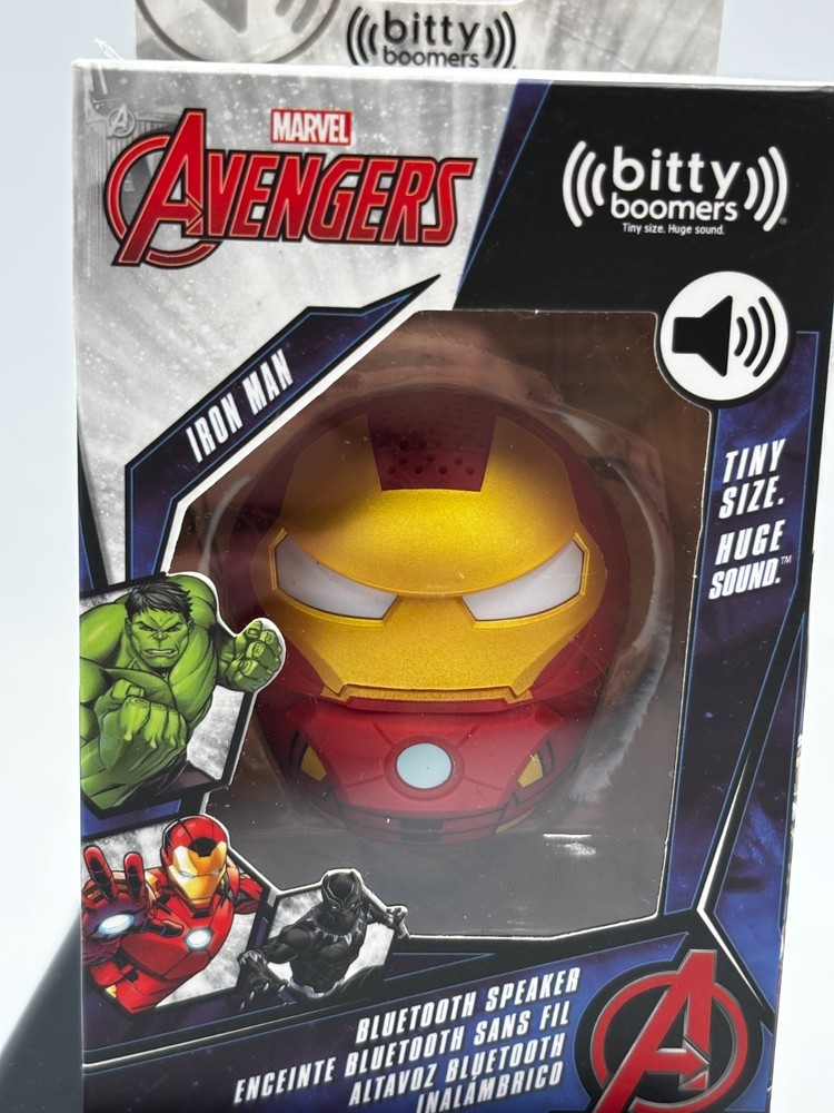 Marvel Avengers Iron Man Bitty Boomer Portable Wireless Bluetooth Speaker