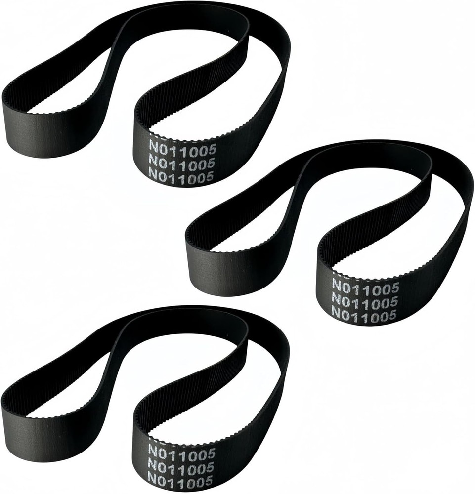 A12210 N011005 Air Compressor Drive Belt 3 Pack Heavy Duty Replacement